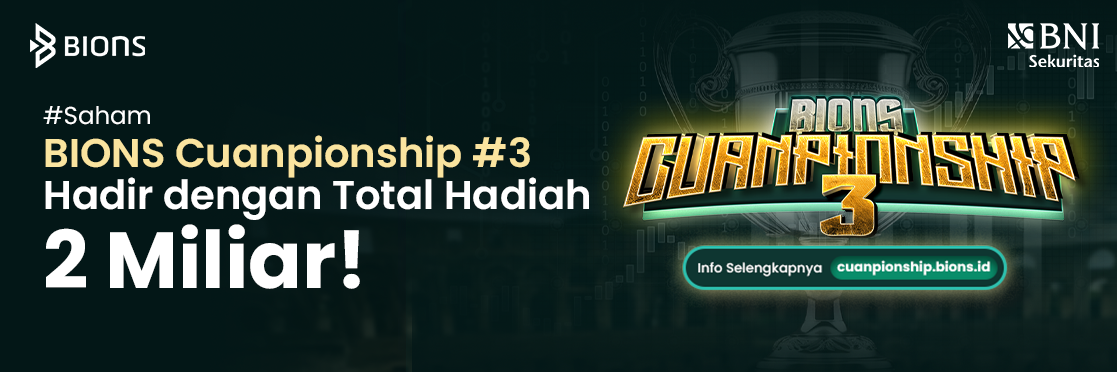 BIONS Cuanpionship #3 Hadir dengan Total Hadiah 2 Miliar!