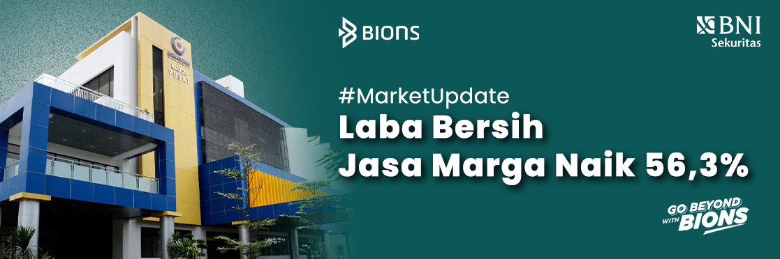 Laba Bersih Jasa Marga Naik 56,3%