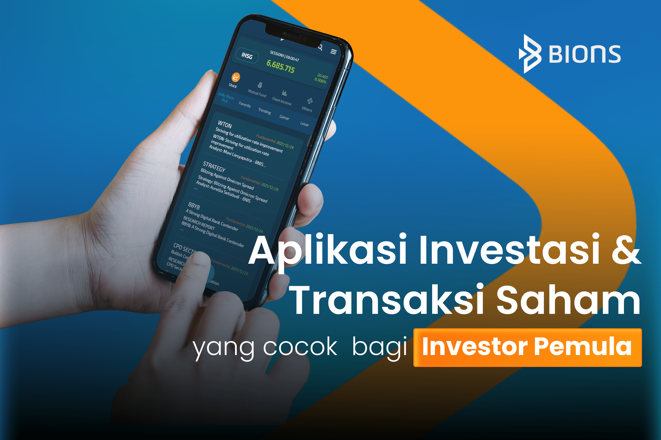 Aplikasi Investasi dan Transaksi Saham dari Perusahaan Sekuritas Terdaftar Resmi di OJK  yang Cocok bagi Investor Pemula