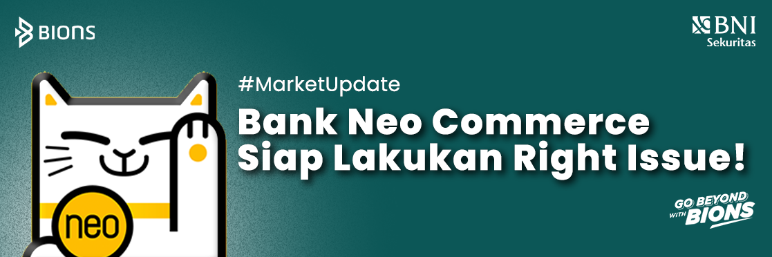 Bank Neo Commerce Siap Lakukan Right Issue!